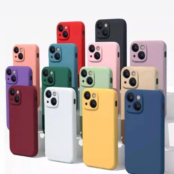 Case For iPhone 16 15 14 Pro Max Plus 13 11 12 XR 7 8 Shockproof Cover Silicone